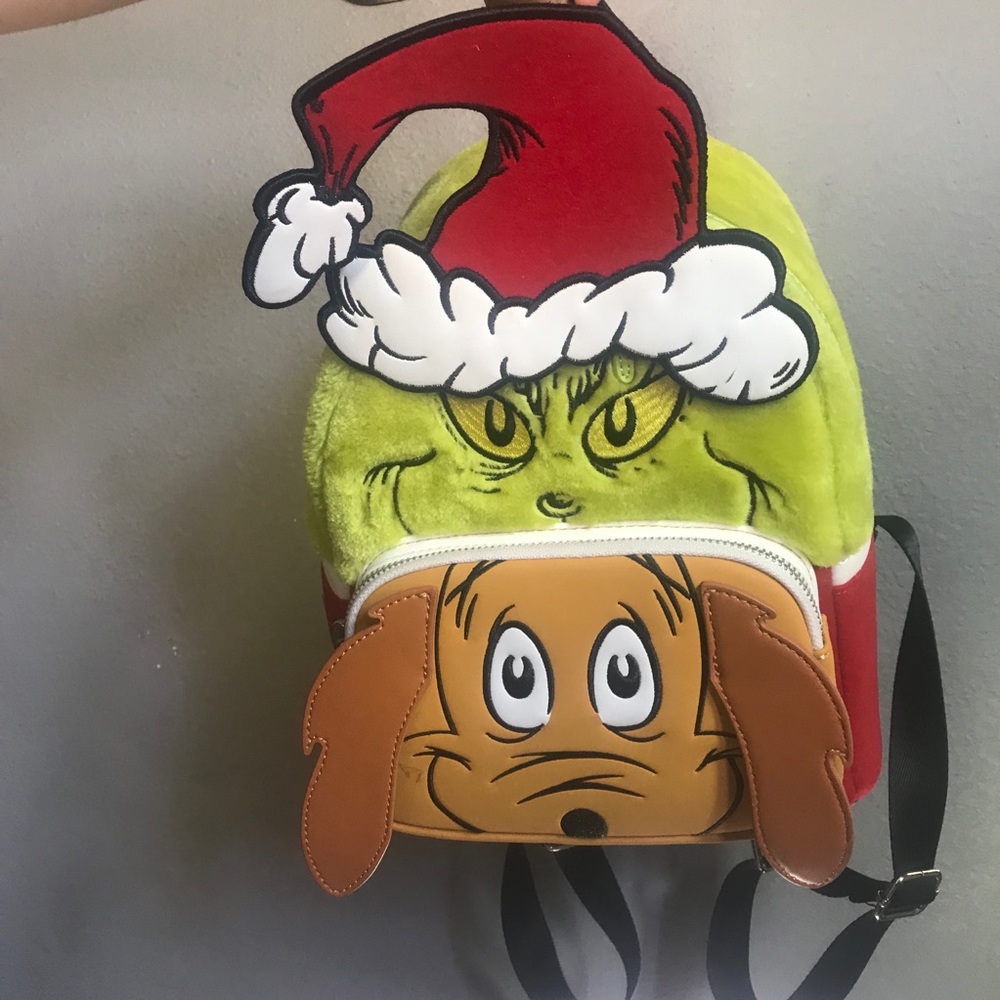 Grinch loungefly backpack limited edition